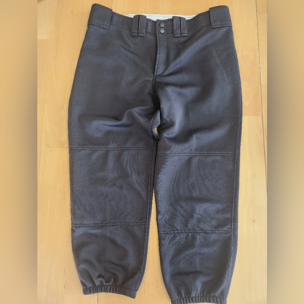 Mizuno Charcoal Black Softball Pants